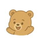とてもシンプルなクマ（個別スタンプ：13）