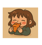 もぐもぐひかりちゃん（個別スタンプ：20）
