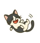 横転する動物たち（個別スタンプ：1）