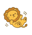 横転する動物たち（個別スタンプ：18）