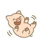 横転する動物たち（個別スタンプ：19）