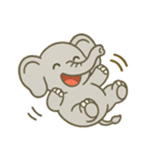 横転する動物たち（個別スタンプ：21）