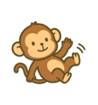 横転する動物たち（個別スタンプ：36）
