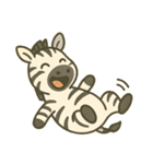 横転する動物たち（個別スタンプ：37）