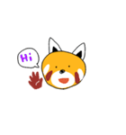レッサーパンダのきもち2（個別スタンプ：1）