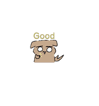 動物とオタクちゃん（個別スタンプ：8）