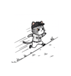 猫たちの野球大会スタンプ（個別スタンプ：11）