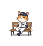 猫たちの野球大会スタンプ（個別スタンプ：19）
