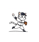 猫たちの野球大会スタンプ（個別スタンプ：29）