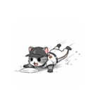 猫たちの野球大会スタンプ（個別スタンプ：30）