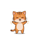 猫たちの野球大会スタンプ（個別スタンプ：33）