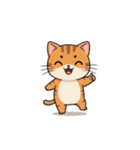 猫たちの野球大会スタンプ（個別スタンプ：37）