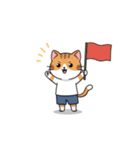 猫たちの野球大会スタンプ（個別スタンプ：39）