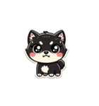 柴犬の気まぐれスタンプ（個別スタンプ：3）