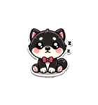 柴犬の気まぐれスタンプ（個別スタンプ：4）