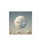 雲と空としあわせのかたち（個別スタンプ：22）
