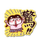 シールみたいなスタンプ【春】JK猫（個別スタンプ：20）