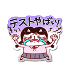 シールみたいなスタンプ【春】JK猫（個別スタンプ：24）