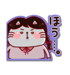 シールみたいなスタンプ【春】JK猫（個別スタンプ：26）