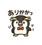 イワトビペンギンとあいさつ（個別スタンプ：3）