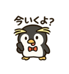 イワトビペンギンとあいさつ（個別スタンプ：7）