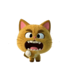 様々猫顔（個別スタンプ：2）