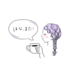 かわいい横顔の女の子（大阪弁）（個別スタンプ：13）