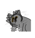 猫あるある（灰色猫／短毛）（個別スタンプ：26）