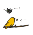 猫あるある（黒猫／短毛）（個別スタンプ：29）