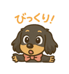 ゆるかわダックスフンド「くうる」（個別スタンプ：9）