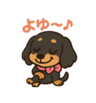ゆるかわダックスフンド「くうる」（個別スタンプ：32）
