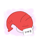 エビちゃんがいっぱい（個別スタンプ：40）