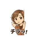 かわいい！甘えた天使ちゃん（個別スタンプ：18）