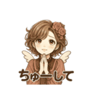 かわいい！甘えた天使ちゃん（個別スタンプ：23）