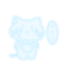 むちもちねこ♡みずいろ（個別スタンプ：12）