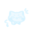 むちもちねこ♡みずいろ（個別スタンプ：20）
