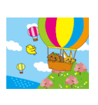 お出かけこんすけ＆たぬ吉2（個別スタンプ：11）