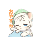 白虎ちゃんの癒し系リアクションスタンプ（個別スタンプ：5）
