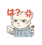 白虎ちゃんの癒し系リアクションスタンプ（個別スタンプ：25）