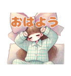 りぼんちゃんの毎日スタンプ（個別スタンプ：6）