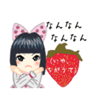 方言ロリータ(富山弁)（個別スタンプ：34）