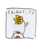 あなあきヒマワリのスタンプ01（個別スタンプ：13）