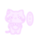 むちもちねこ♡むらさき（個別スタンプ：12）