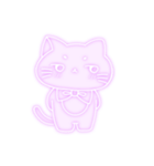 むちもちねこ♡むらさき（個別スタンプ：18）