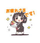 はたらく！スーツ女子の就労スタンプ！（個別スタンプ：5）