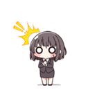 はたらく！スーツ女子の就労スタンプ！（個別スタンプ：10）