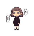 はたらく！スーツ女子の就労スタンプ！（個別スタンプ：17）