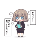 はたらく！スーツ女子の就労スタンプ！（個別スタンプ：21）