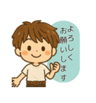 サロン男子のほがらかスマイルスタンプ（個別スタンプ：6）