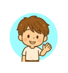 サロン男子のほがらかスマイルスタンプ（個別スタンプ：9）